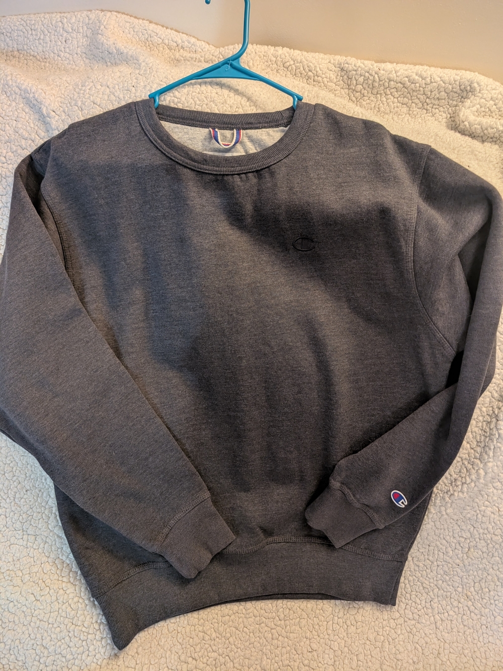 2 Champion Men's Crewneck Sweatshirts- Med